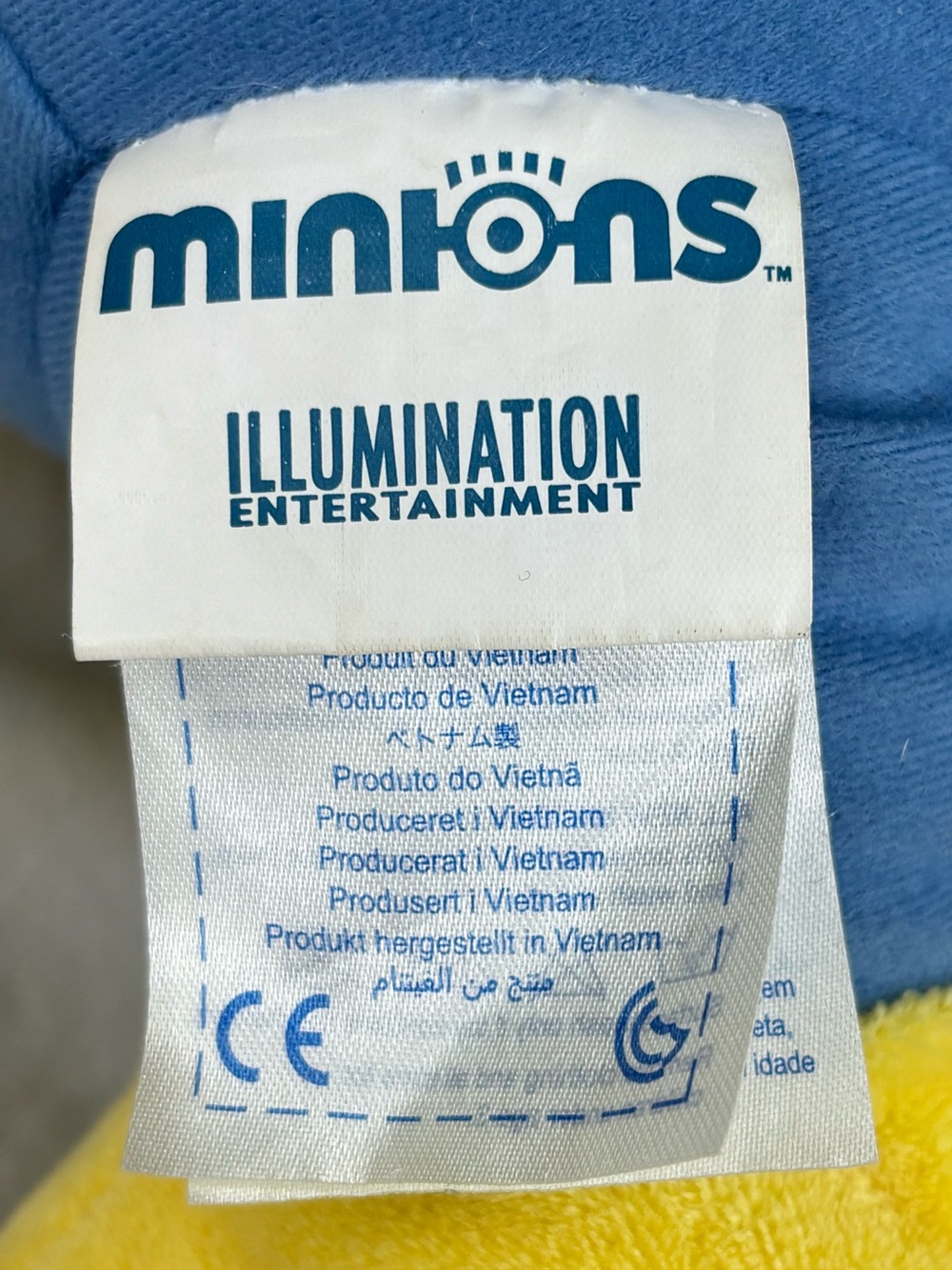 BAB 2015 Build A Bear Bob The Minion Despicable Me Tie Dye Shirt - Picture 7 of 8